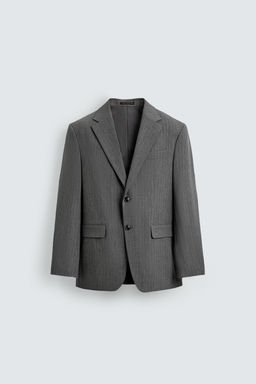 BLAZER TRAJE RAYA DIPLOM?TICA CON LANA / Gris - Zara фото 7