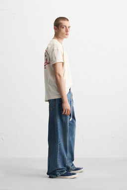 CONTRAST PRINT T-SHIRT - Zara фото 4