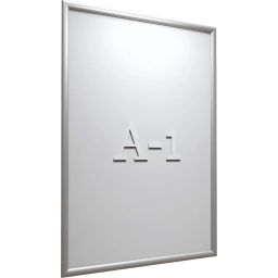 Рамка А1 Attache, алюм.клик-профиль 25 мм, настенная