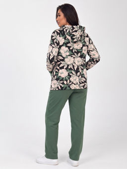 Костюм женский футер с лайкрой "ДОРИС" ОЛИВА