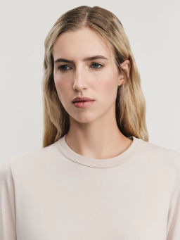 Базовый лонгслив из хлопка / Zarina  фото 6