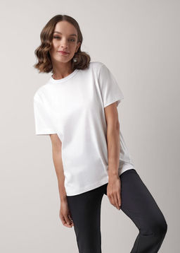 CLE LF011 Футболка жен. ЧБ база белый - Clever wear фото 2