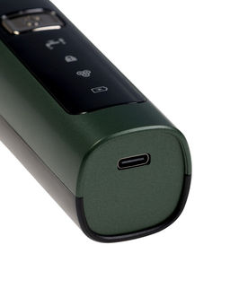 Электробритва LBR-13, роторная, 3 Вт, триммер, 3 головки, сухое бритьё, от АКБ, зелёная