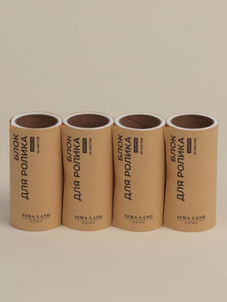 Сменные блоки для ролика для одежды SL Home, 4 шт. по 60 листов, винтовая намотка