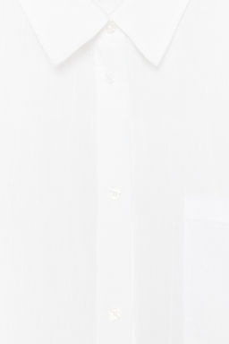 OVERSIZE GAUZE SHIRT - Zara фото 32