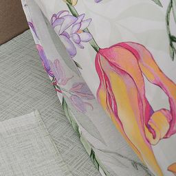 КПБ Simple Life евро, бязь, 100 % хлопок, пл. 120 гр./кв.м., Ромбы голубые ОП Пододеяльник 205*217, простыня 240*217, наволочка 70*70 (2 шт.) - Традиция фото 16