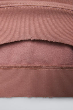 PLUSH HOODIE AND WIDE-LEG TROUSERS SET - Zara фото 24