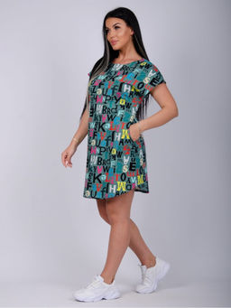 Туника "Душечка" алфавит, трикотаж