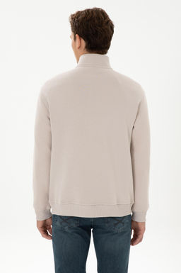 Erkek Comfort Fit Yar_m Fermuarl_ Ta_ Sweatshirt - U.s. polo assn фото 5