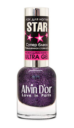 Alvin Dor Лак для ногтей STAR Супер блеск тон 6131 15мл
