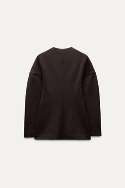 FITTED INTERLOCK BLAZER - Zara фото 6