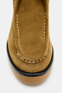 LACE-UP HEELED ANKLE BOOTS - Zara фото 6