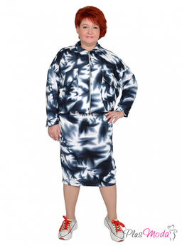 Юбка Модель №1536 размеры 44-84 - Plusmoda фото 9