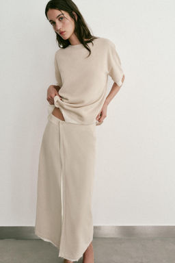 TOP COMBINADO PUNTO / Beige claro - Zara фото 2