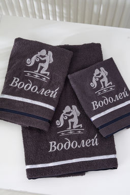 14418/10 Знаки зодиака полотенце махровое плотность 350гр