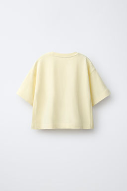 CAMISETA LISA HEAVY JERSEY / Amarillo - Zara фото 2