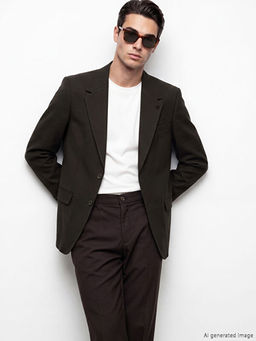 Slim Fit Erkek Blazer Ceket