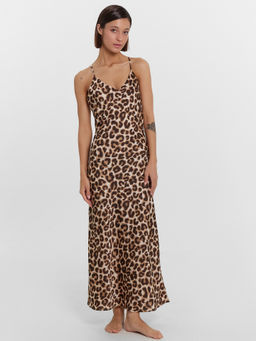 Платье женское домашнее с леопардовым принтом леопард 152649