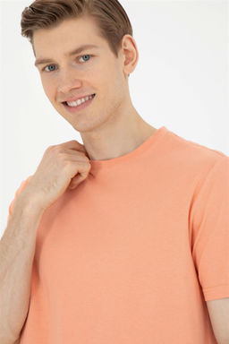 Мужская базовая футболка Salmon - U.s. polo assn фото 2