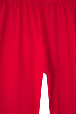 K?rm?z?-Pudra-Laci-Gri 4lu K?z Cocuk Basic Uzun Orme Tayt TKDSS25TA00001 - Trendyolmilla фото 2