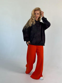 Свитшот #КТ8065, чёрный - Dommod фото 8