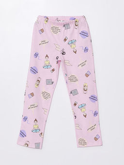 Beli Lastikli K?z ?ocuk Pijama Alt