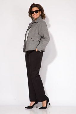 Костюм Liliana 1482БрПн серый+черный