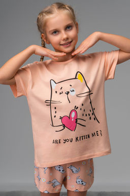 Пижама для девочки с шортами Bonito