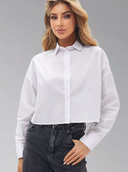 K12882 Рубашка БЕЛЫЙ