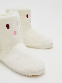 Tav?an Fig?rl? Pel?? Kad?n Ev Botu Panduf