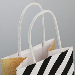 Пакет подарочный крафт Gifts, 12 21 9 см - Дарите счастье фото 3