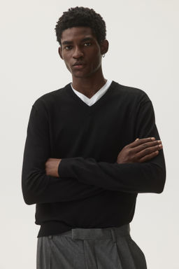 Jersey en punto fino Regular Fit - H&m фото 6