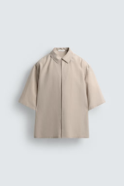 RELAXED FIT FLOWING SHIRT - Zara фото 7