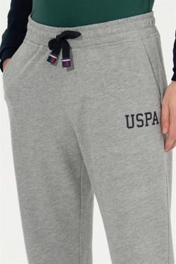 Мужские серые меланжевые спортивные штаны - U.s. polo assn фото 6