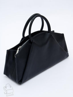 Сумка женская кожаная 1009M black Polina&Eiterou  в Новосибирске