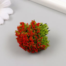 Цена за 3 шт. Искусственное растение для творчества пластик «Огненное дерево», 6 см