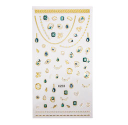 Planet Nails Наклейки для ногтей 3D для дизайна ногтей 23068  фото 7