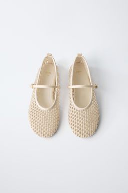 BAILARINA REJILLA / Blanco Crudo - Zara фото 4