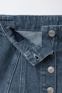DENIM BELT SKIRT - Zara фото 4