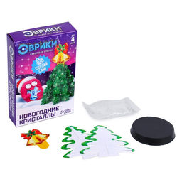 Набор для выращивания кристалла Опыты. Ёлочка. Чудесные кристаллы, колокольчики - Эврики фото 2