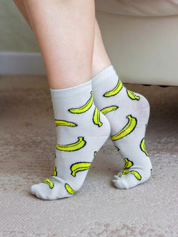 Носки женские iLikeGift "Banana", р. 35-40