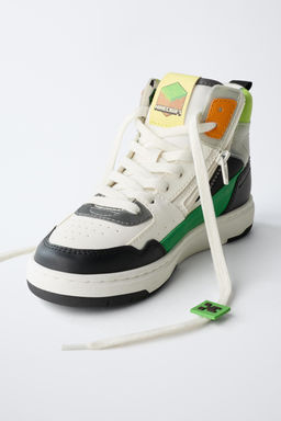 MINECRAFT  MOJANG AB.  HIGH-TOP SNEAKERS - Zara фото 3