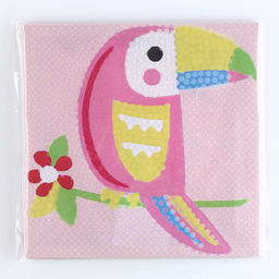 Аппликация помпошками Тукан размер 30 30 см, клей 30 мл - Simaland фото 16