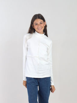 CRB wear / CWJG 63995-21-428 Водолазка для девочки,экрю