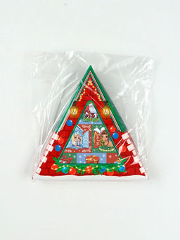 Шоколад новогодний молочный Домик, 6 шт., 5 г