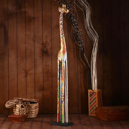 Сувенир «Жираф», 120×20×12 см, дерево