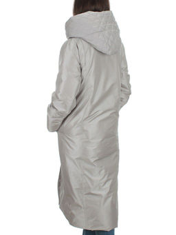 EAC327 LT.GRAY Пальто зимнее женское (200 гр. холлофайбера) - Fashion фото 4