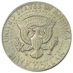 1/2 доллара (50 центов) 1972 года D США