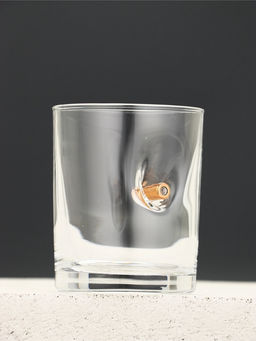 Подарочный набор «Для настоящего мужика», гель для душа 200 мл во флаконе пуля и стакан