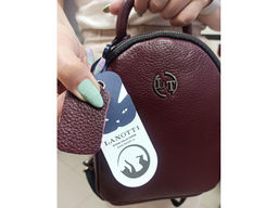 Сумка-рюкзак женский Lanotti 6610/Бордовый